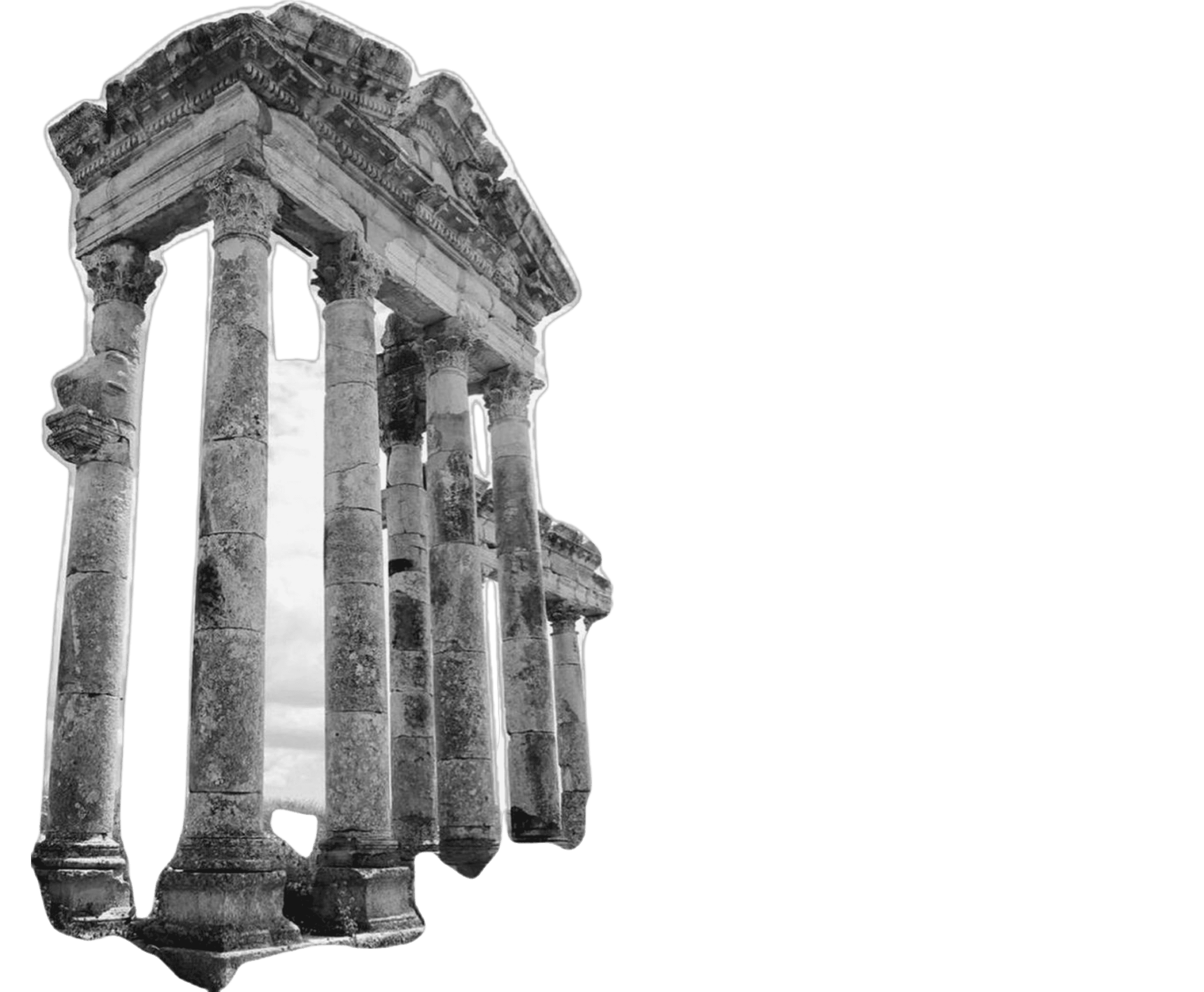 Ancient stone pillars